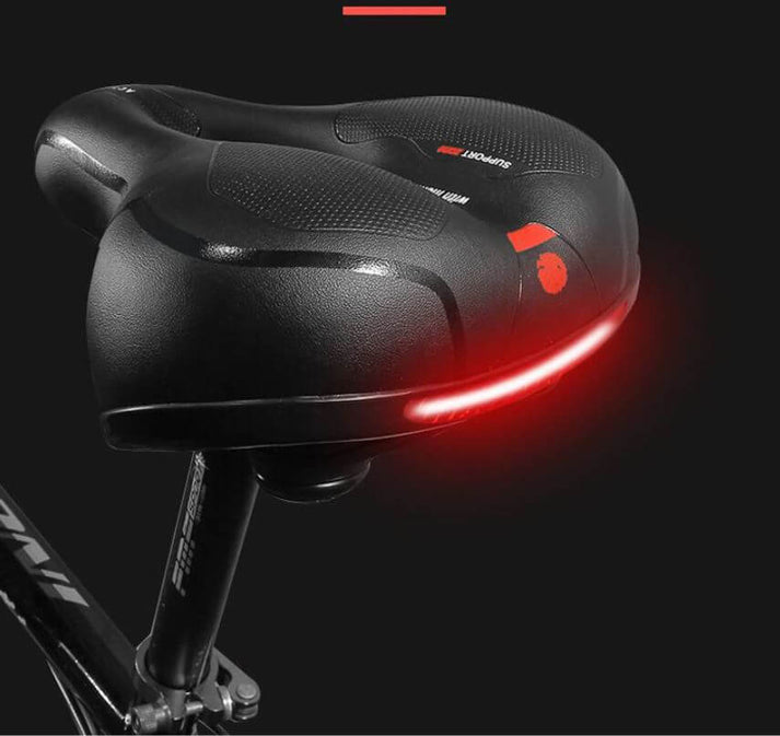 CloudComfort Pro Cykelsadel | Smertefri Kørsel med Stødabsorbering & Komfort