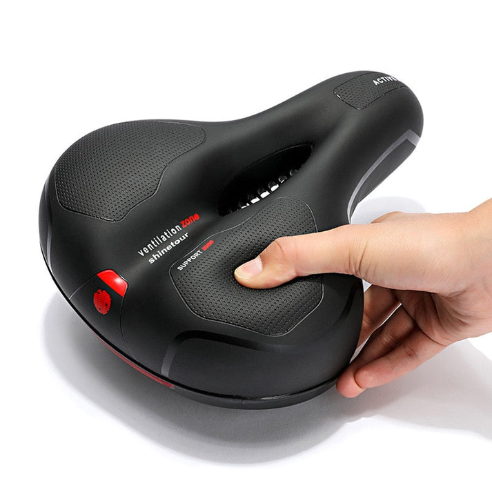 CloudComfort Pro Cykelsadel | Smertefri Kørsel med Stødabsorbering & Komfort